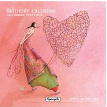 Calendrier D Anniversaires Perpetuel Gaelle Boissonnard Ces Liens