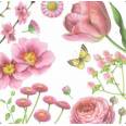 Carte Anniversaire Fleurs Ninan Chen Roses et Tulipes