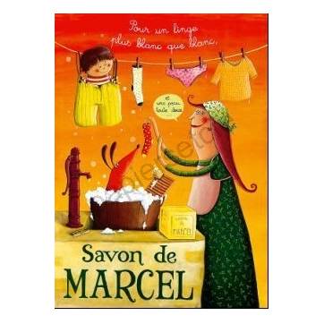 Poster Affiche Amandine Piu Savon de Marcel