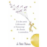 Carte Le Petit Prince "J'ai des amis à découvrir..."