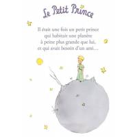 Carte Le Petit Prince "Il était une fois un Petit Prince..."